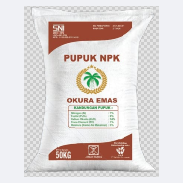 Pupuk NPK Okura Emas