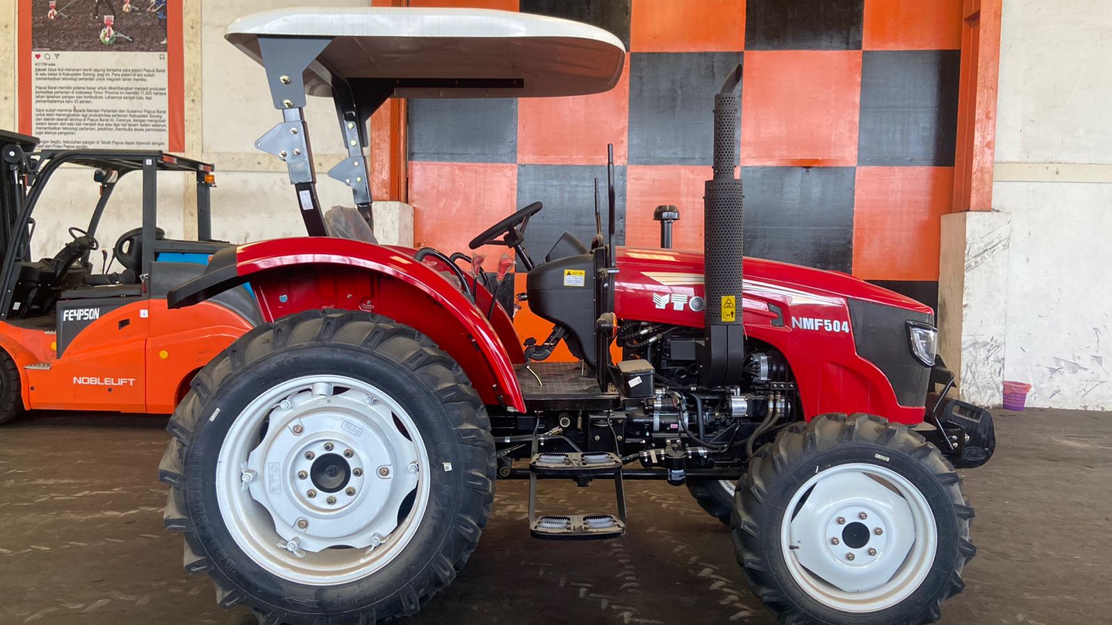 Traktor YTO NMF504 - Galaxy Partani Mas