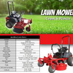 Lawn Mower - Alat Pemotong Rumput di Kebun Sawit 25 HP Kohler | Galaxy Partani Mas